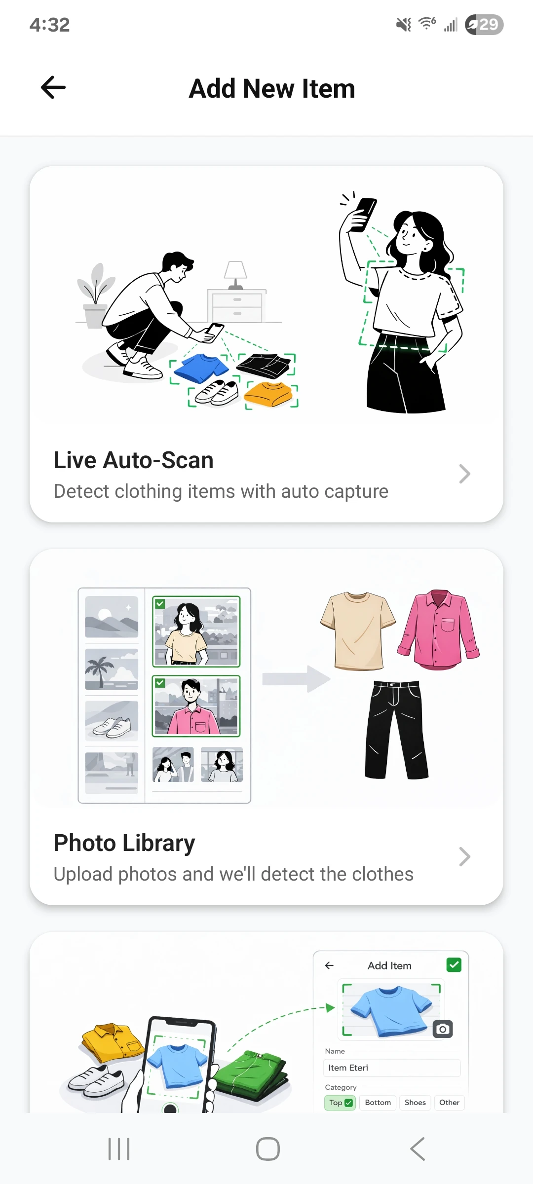 StyleStreak manual add preview